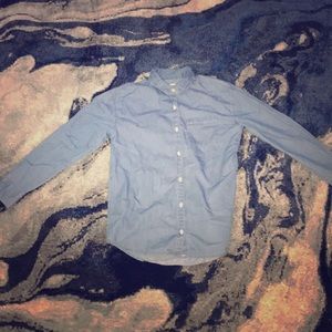 Denim button up shirt. Wore once